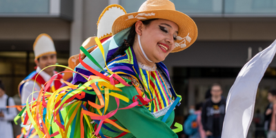 Peruvian dancer.